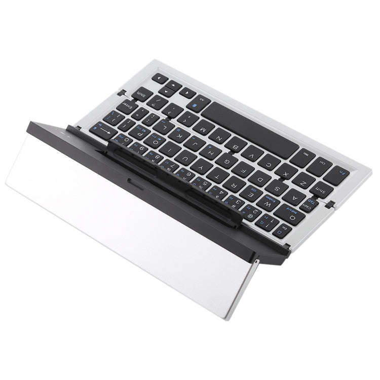 GK608 Ultra-thin Foldable Bluetooth V3.0 Keyboard, Built-in Holder, Support Android / iOS / Windo...