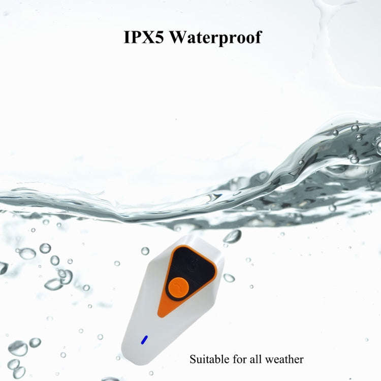 WT002 1000m IPX5 Waterproof Motorcycle 2 Users Full Duplex Talking Bluetooth Intercom Multi-Inter...