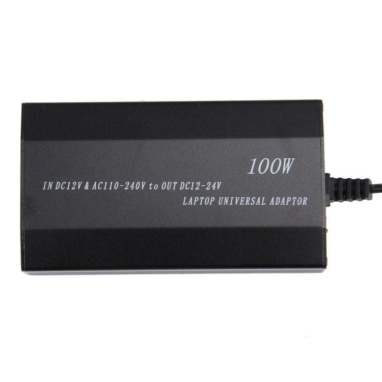 Laptop Notebook Power 100W Universal Charger with Car Charger & AC Power Adapter & 8 Power Adapte...