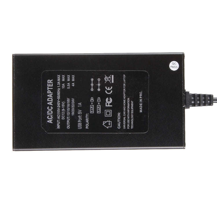 Laptop Notebook Power 100W Universal Charger with Car Charger & AC Power Adapter & 8 Power Adapte...