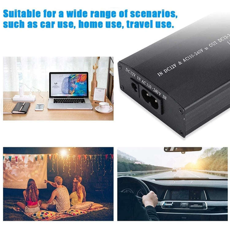 Laptop Notebook Power 100W Universal Charger with Car Charger & AC Power Adapter & 8 Power Adapte...