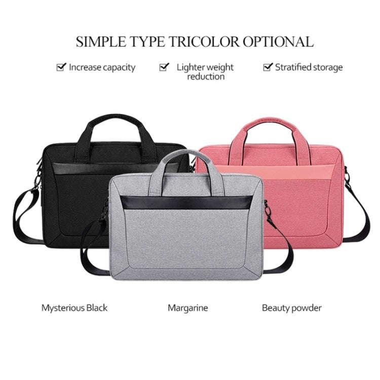 DJ06 Oxford Cloth Waterproof Wear-resistant Portable Expandable Laptop Bag for 13.3 inch Laptops,...