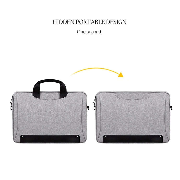 DJ08 Oxford Cloth Waterproof Wear-resistant Laptop Bag for 15.4 inch Laptops, with Concealed Hand...