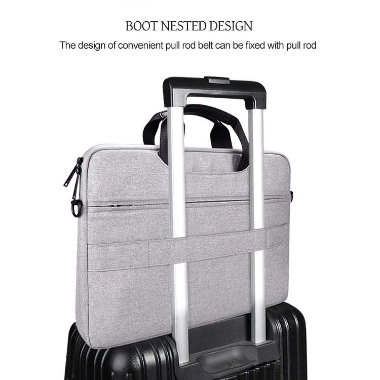 DJ08 Oxford Cloth Waterproof Wear-resistant Laptop Bag for 15.4 inch Laptops, with Concealed Hand...