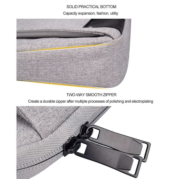 DJ08 Oxford Cloth Waterproof Wear-resistant Laptop Bag for 15.6 inch Laptops, with Concealed Hand...