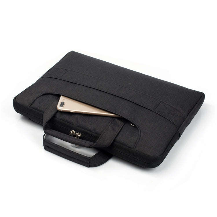 Portable One Shoulder Handheld Zipper Laptop Bag, For 11.6 inch and Below Macbook, Samsung, Lenov...