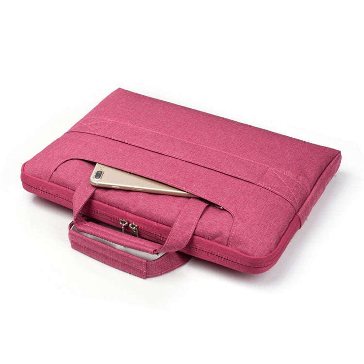 Portable One Shoulder Handheld Zipper Laptop Bag, For 11.6 inch and Below Macbook, Samsung, Lenov...