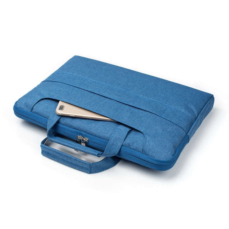 Portable One Shoulder Handheld Zipper Laptop Bag, For 13.3 inch and Below Macbook, Samsung, Lenov...