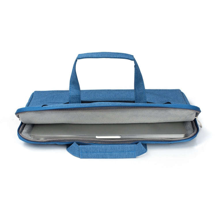 Portable One Shoulder Handheld Zipper Laptop Bag, For 13.3 inch and Below Macbook, Samsung, Lenov...