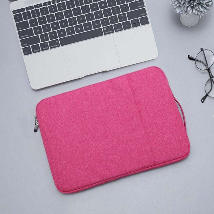 11.6 inch Universal Fashion Soft Laptop Denim Bags Portable Zipper Notebook Laptop Case Pouch for...