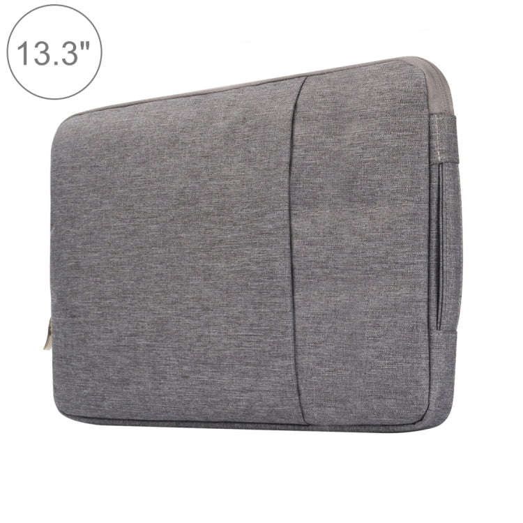 13.3 inch Universal Fashion Soft Laptop Denim Bags Portable Zipper Notebook Laptop Case Pouch for...