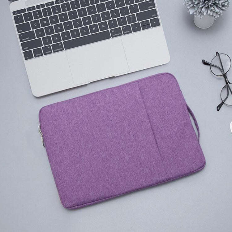 15.4 inch Universal Fashion Soft Laptop Denim Bags Portable Zipper Notebook Laptop Case Pouch for...