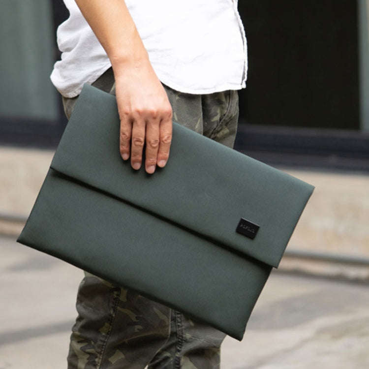 POFOKO E200 Series Polyester Waterproof Laptop Sleeve Bag for 13 inch Laptops (Green)