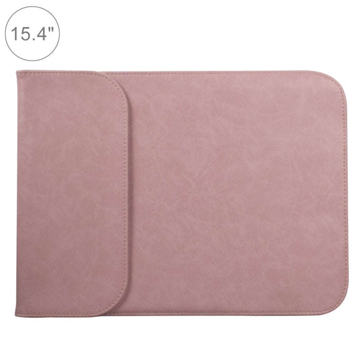 15.4 inch PU + Nylon Laptop Bag Case Sleeve Notebook Carry Bag, For MacBook, Samsung, Xiaomi, Len...