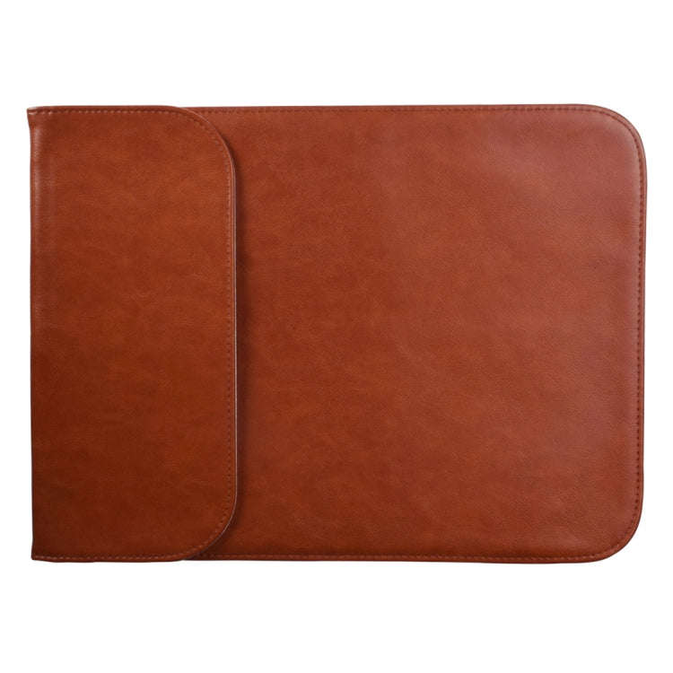 15.4 inch PU + Nylon Laptop Bag Case Sleeve Notebook Carry Bag, For MacBook, Samsung, Xiaomi, Len...