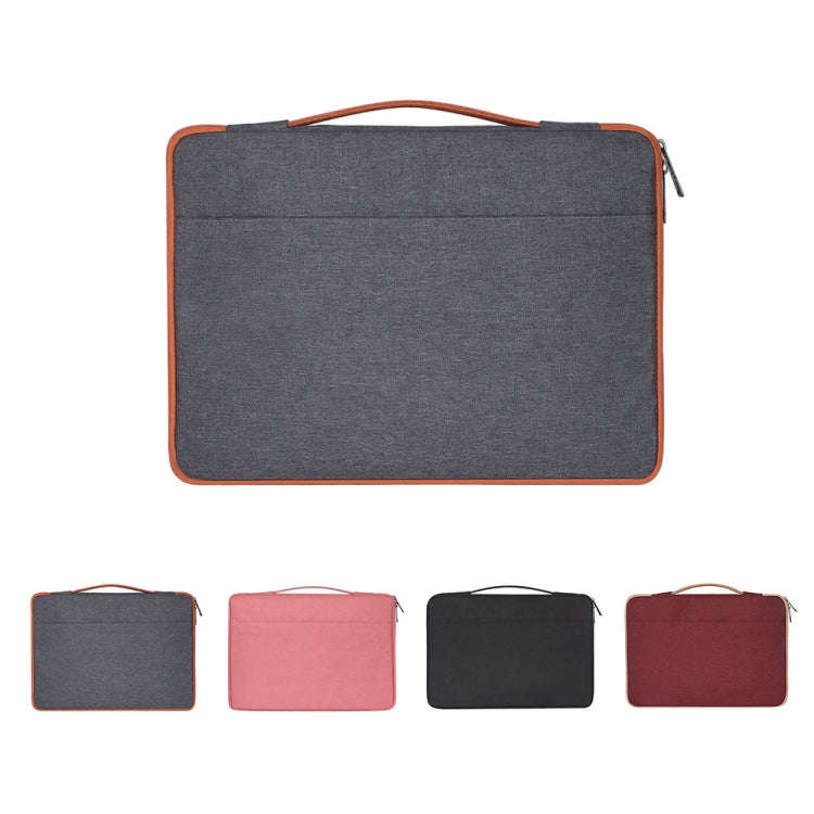 15.6 inch Fashion Casual Polyester + Nylon Laptop Handbag Briefcase Notebook Cover Case, For Macb...