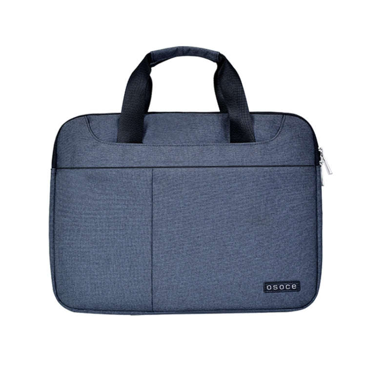 OSOCE S63 Breathable Wear-resistant Shoulder Handheld Zipper Laptop Bag For 15 inch and Below Mac...