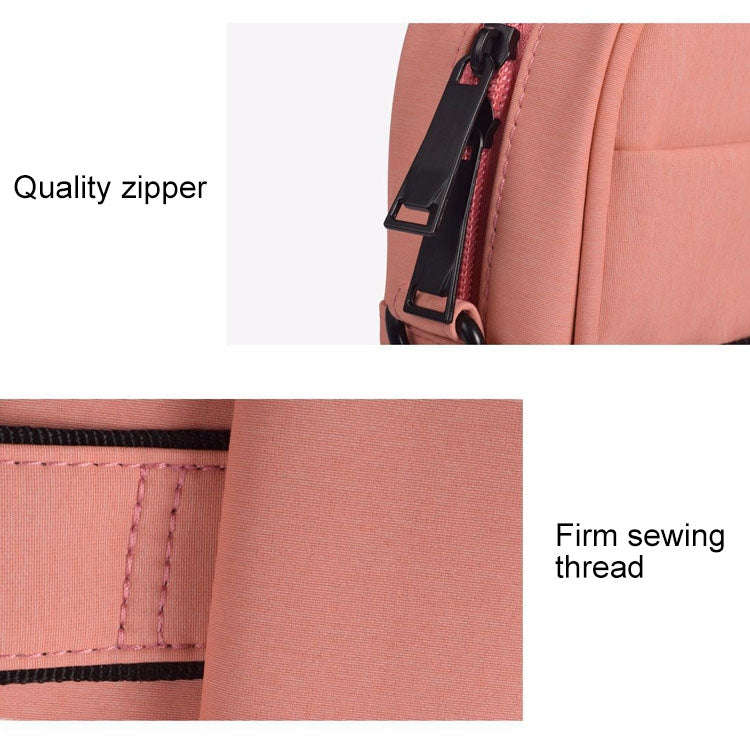 DJ03 Waterproof Anti-scratch Anti-theft One-shoulder Handbag for 13.3 inch Laptops, with Suitcase...