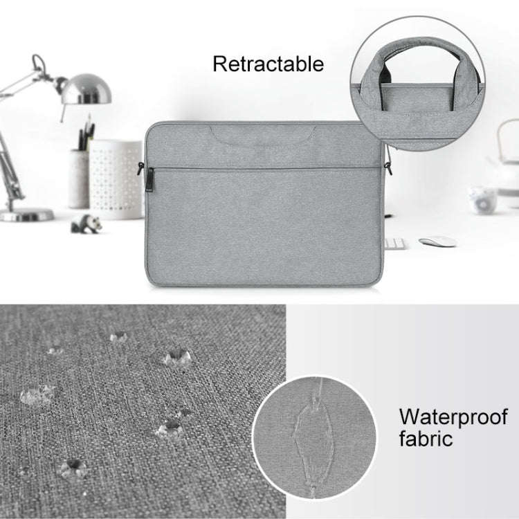 ST01S Waterproof Oxford Cloth Hidden Portable Strap One-shoulder Handbag for 15.6 inch Laptops (D...