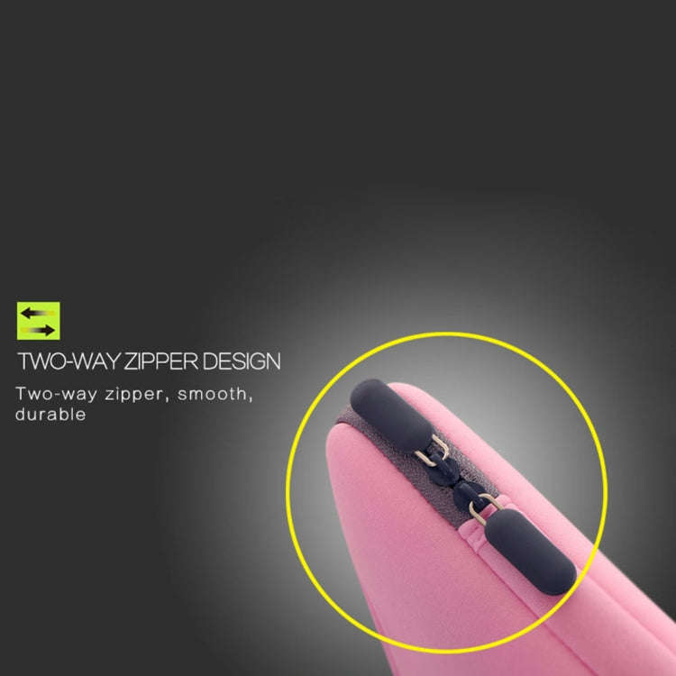 15.6 inch Portable Air Permeable Handheld Sleeve Bag for Laptops, Size: 41.5x30.0x3.5cm(Pink)