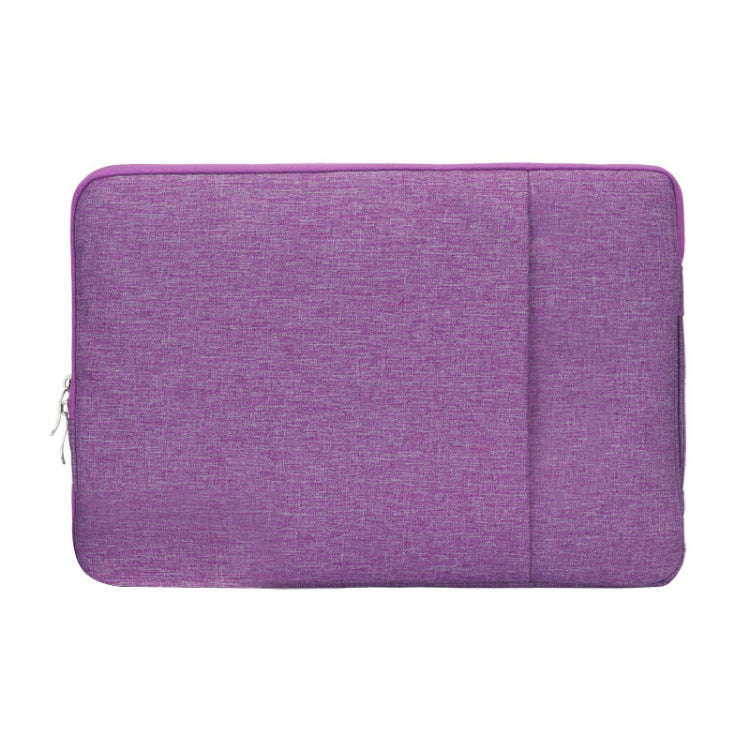 POFOKO C210 13.3 inch Denim Business Laptop Liner Bag(Purple)