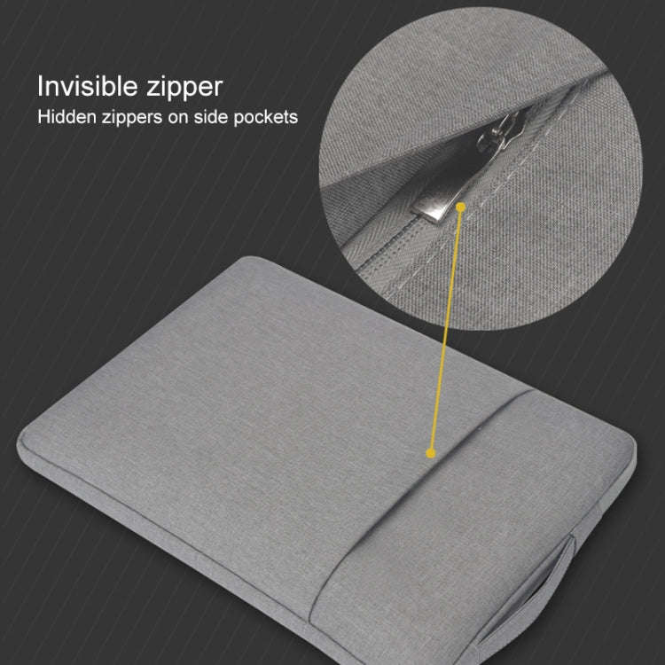POFOKO C210 13.3 inch Denim Business Laptop Liner Bag(Grey)