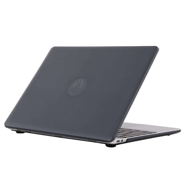 For Huawei MateBook 13 inch 2020 Dragon Version Shockproof Crystal Laptop Protective Case (Black)