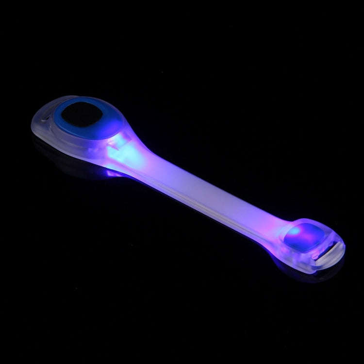 Night Run / Ride Safety LED Light Band, CR2032 Button Batteries Powered (Blue)