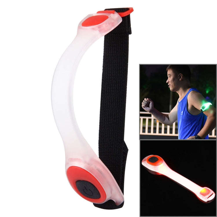 Night Run / Ride Safety LED Light Band, CR2032 Button Batteries Powered(Red)