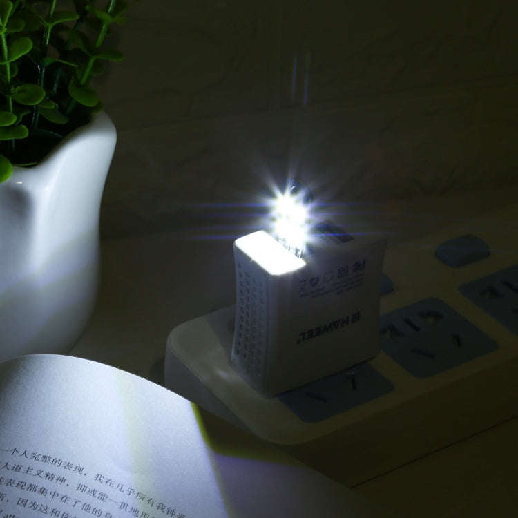 4 LEDs Ultra Thin Energy Saving USB Light (White Light)