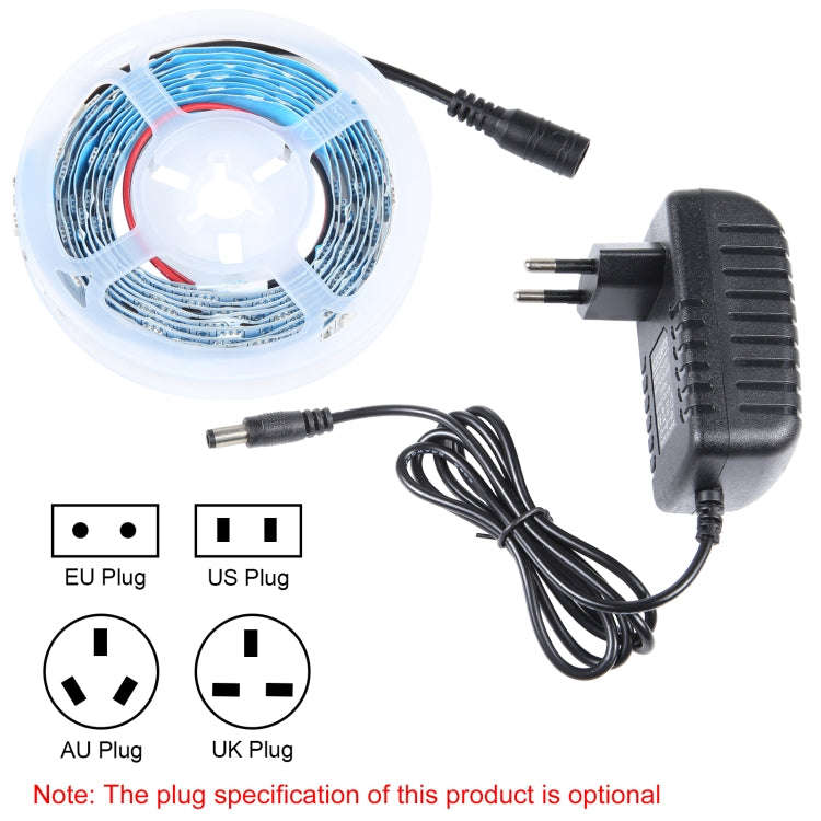 4:1 2m Bare Board 5050 SMD RGB LED Rope Light, 12V 2A 100-240V (AU Plug)