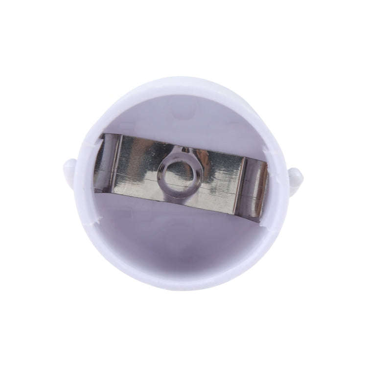 E27 Emergency Lamp Universal Lamp Holder with Hook (White)