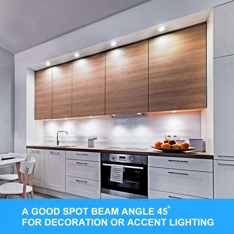 MR16-6LED 5W 2835COB LED Spotlight, AC12-18V DC12-24V (White Light)