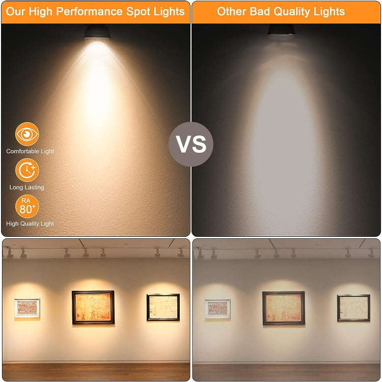 MR16-N6LED 5W 2835COB LED Spotlight, AC/DC12V (Warm White)