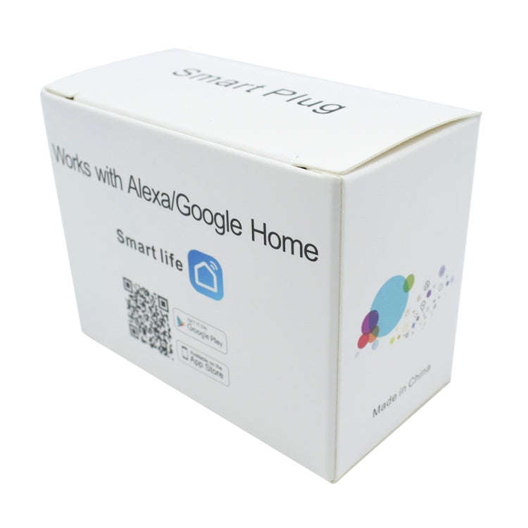 10A WiFi 2.4GHz APP Remote Control Timing Smart Socket Works with Alexa & Google Home, AC 110-250...