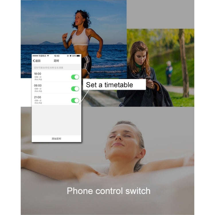 10A WiFi 2.4GHz APP Remote Control Timing Smart Socket Works with Alexa & Google Home, AC 110-250...