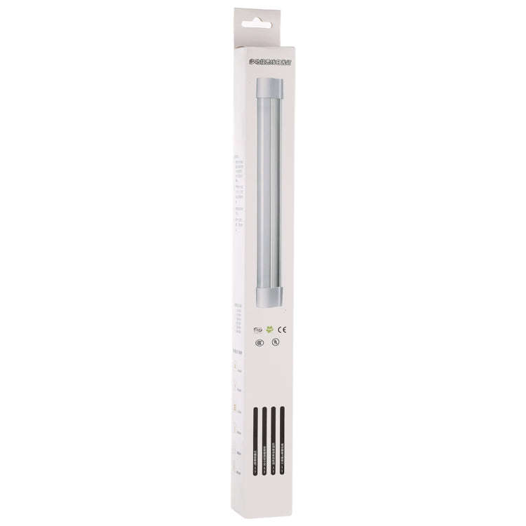 Q34 34cm White + Red USB LED Strip Light Portable 5V 650mA 5500-6500K with Switch