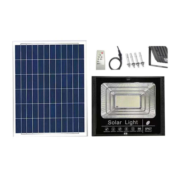 100W 281 LEDs IP67 Waterproof Solar Power Flood Light with Remote Control
