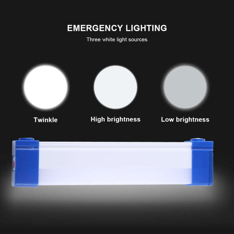 17cm 20W 480LM USB Emergency Light LED Strip Bar Light Three Levels of Brightness Adjustment (Whi...