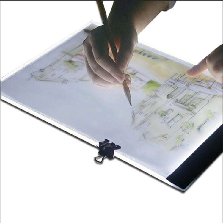 Ultra-thin A4 Size Portable USB LED Artcraft Tracing Light Box Copy Board for Artists Drawing Ske...