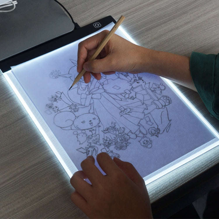 Ultra-thin A4 Size Portable USB LED Artcraft Tracing Light Box Copy Board for Artists Drawing Ske...