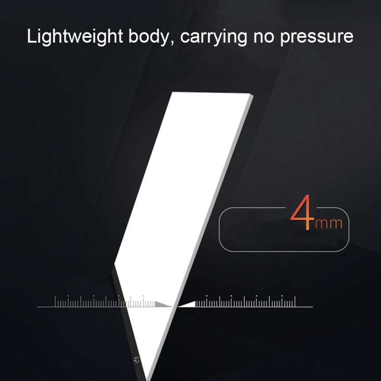 Ultra-thin A4 Size Portable USB LED Artcraft Tracing Light Box Copy Board Brightness Control for ...