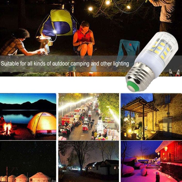 E27 27 LEDs 3W  LED Corn Light SMD 5730 Energy-saving Bulb, DC 24V (White Light)