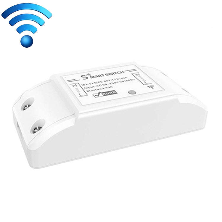10A Single Channel WiFi Smart Switch Wireless Remote Control Module Works with Alexa & Google Hom...