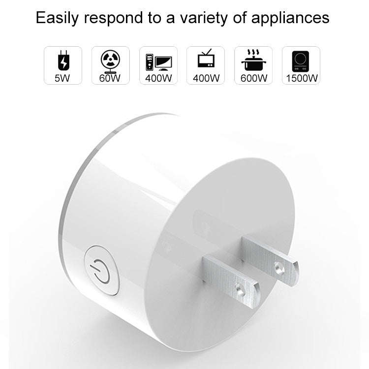10A RGB Scene Light WiFi Remote Control Smart Socket Works with Alexa & Google Home & IFTTT, AC 1...