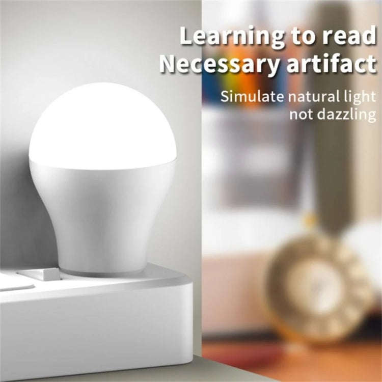 3 LEDs 5730 SMD USB LED Light Night Lamp Bulb, DC 5V (White Light)