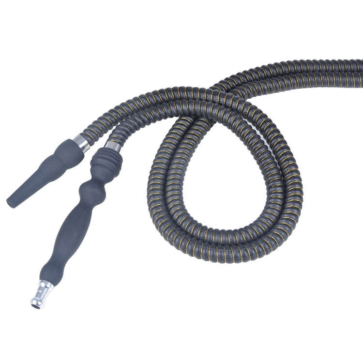 Hookah Accessories Leather Hookah Hose, Length: 1.5m (Black)