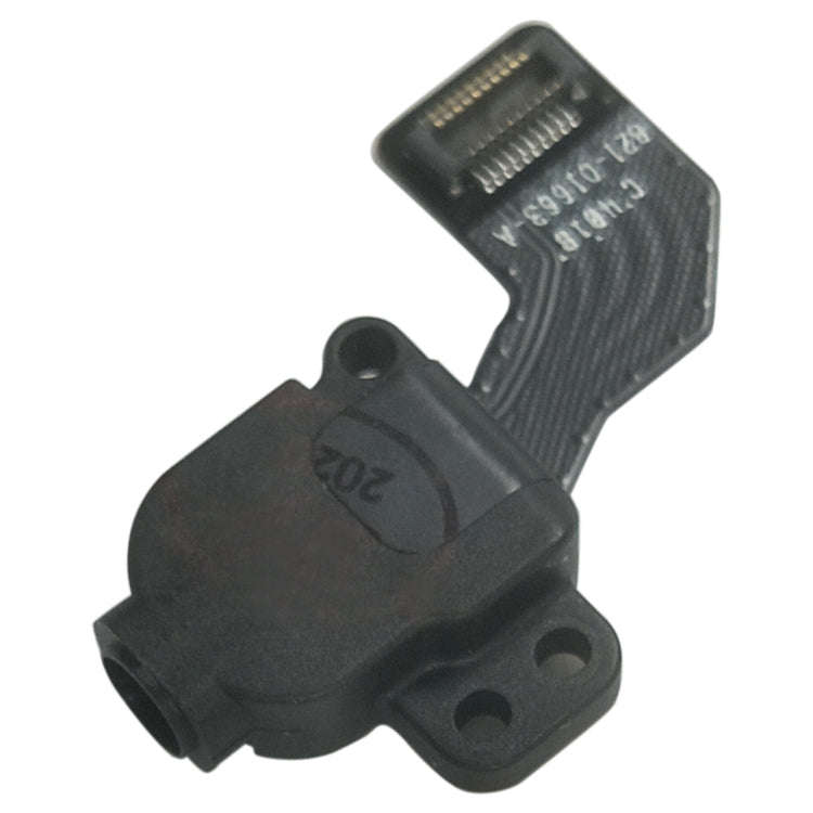 Earphone Jack Flex Cable 821-01663-A for Macbook Pro Retina 15 2018 2019 A1990(Black)