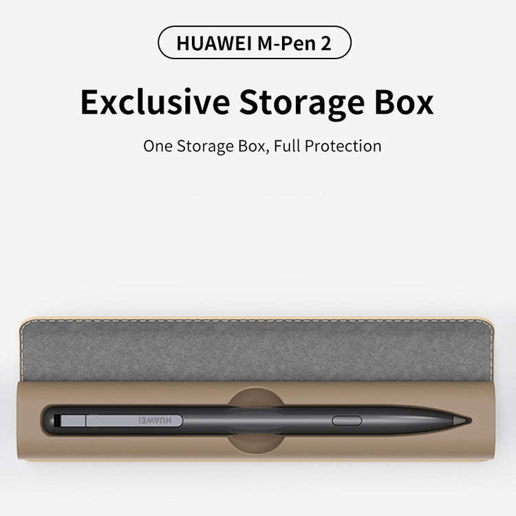 ROCK SPACE RPC1612 For Huawei M-Pen 2 PU Leather+Silicone Anti-drop Magnetic Absorption Storage P...