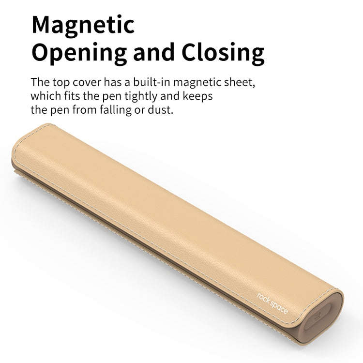 ROCK SPACE RPC1612 For Huawei M-Pen 2 PU Leather+Silicone Anti-drop Magnetic Absorption Storage P...